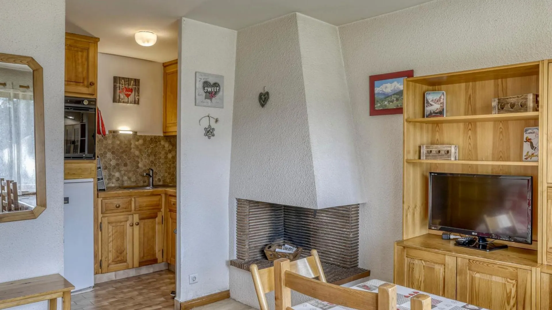 Appartement 2 Pieces Avec Terrasse Au Jaillet, Megeve, Pres Des Pistes Et Du Centre - Animaux Admis - Fr-1-453-63 Lejlighed